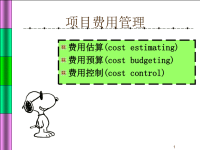 《项目成本管理》PPT课件(I)