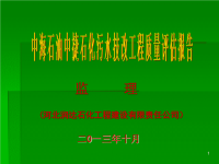 污水技改工程质量评估报告---监理