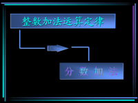 人教版五年级数学下册《分数的加法和减法》课件PPT