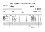 剧毒化学品存放场所治安防范检查（验收）登记表