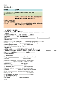 英语语法填空训练题和问题详解解析汇报