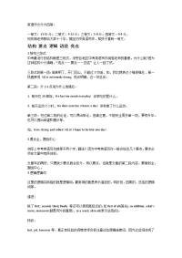 中考英语满分作文高频词组句型