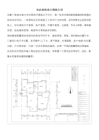 室内装修设计图纸都有哪些 作用是什么