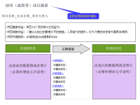 六西格玛项目报告模板