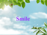 英语演讲PPT-smile