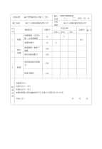 优良工程评分表地基及桩基工程评分表