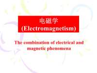 英文PPT电磁学Electric_Change