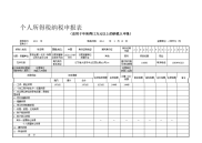 个人所得税纳税申报表及填表须知-12万元中文_1
