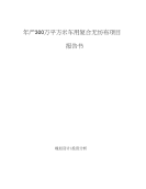 新建年产300万片分子键裂扫描诊断芯片项目报告书