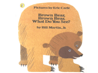 英文绘本故事《棕色的熊,你在看什么》Brown bear