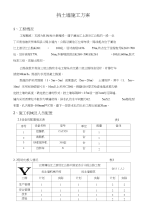 云南澜沧江上游沿江公路中路至吉介土段公路工程挡土墙施工方案