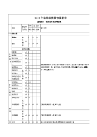 装修报价单2012年