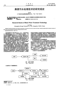 粪便污水处理技术的研究现状