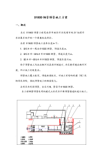 机械式土压泥水平衡顶管工程施工组织设计方案