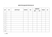 实验室仪器借用登记表格模板