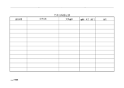 文件归档登记表格模板