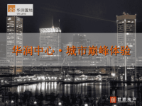 2011年青岛华润中心项目报告.ppt