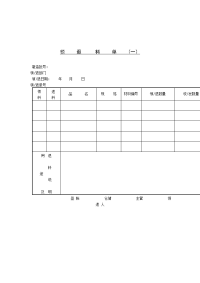 仓库管理表格之领、退料单一).doc