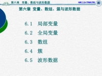 虚拟仪器_labview_课件PPT_第六章_变量数组.ppt