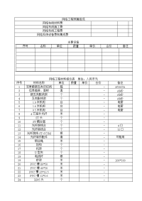 网络工程预算表.doc