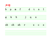 声母韵母整体认读音节表及一年级拼音学习的二种方法.doc