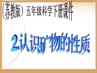 认识矿物的性质课件PPT下载2 苏教版五年级科学下册课件.ppt