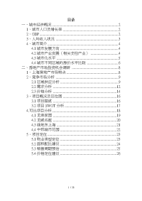 中凯集团南汇繁荣花园项目报告.doc