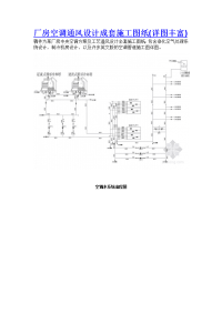 厂房空调通风设计成套施工图纸.doc