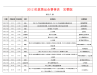 年伦敦奥运会时间安排表.doc