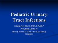 儿科泌尿道感染（英文PPT）Pediatrics Urinary Tract Infections.ppt