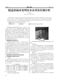 隧道渗漏水处理技术应用及控制分析.pdf