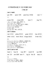 新PEP三至六年级单词句子汇总.docx
