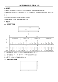 工时定额编制规范(剪板机下料）.doc