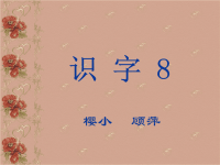 苏教小学语文第三册识字8课件PPT版.ppt