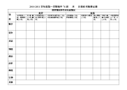 初中7 班月 日量化考核登记表.doc