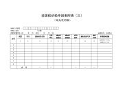 资源税纳税申报表附表(三).doc