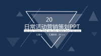 简约经典高端共赢未来日常营销活动策划PPT模板.pptx