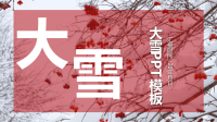 简约经典高端共赢未来传统节日大雪活动策划PPT动态模板.pptx