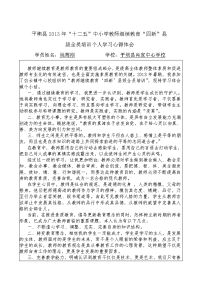 2013年 中小学教师继续教育心得体会.doc