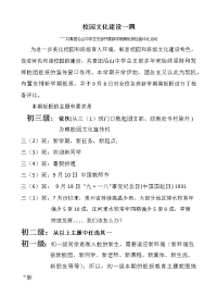 沿山中学团总支开展新学期黑板报检查评比活动-----校园文化一隅.docx
