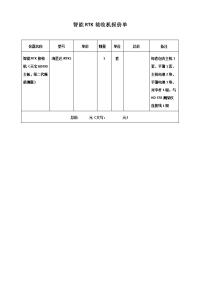智能RTK接收机报价单.doc