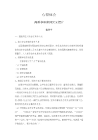 典型事故案例安全教育心得体会.doc