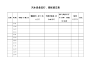 污水处理消毒登记表.doc