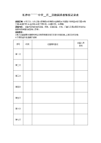 校园巡查情况登记表.doc