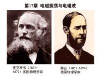 大学物理课件PPT第17章 电磁振荡与电磁波.ppt