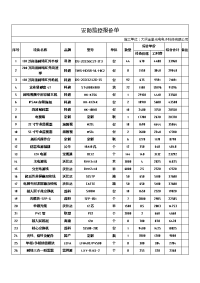 安防监控报价单.doc