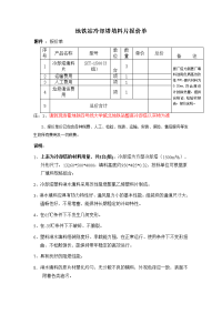 地铁站冷却塔填料片报价单.doc