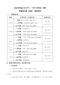 新学期黑板报、国旗下讲话、广播台、升旗手安排表.doc