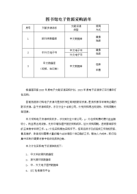 图书馆电子源采购清单.doc