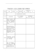 毕业设计进度计划表.pdf